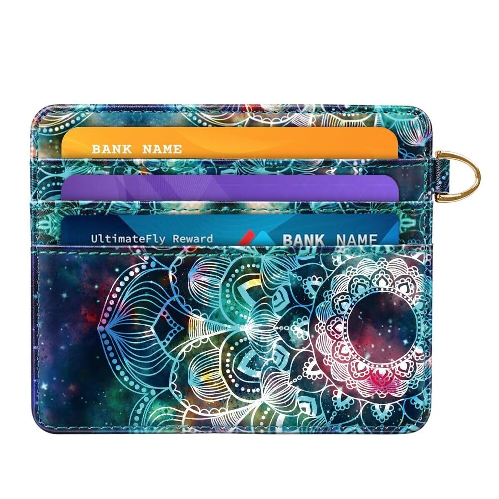 7250 Slim Minimalist Front Pocket RFID Blocking Credit Card Holder Small